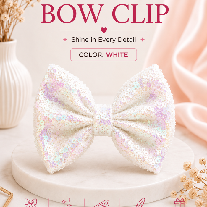 Sequin Bow