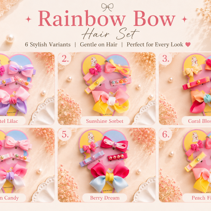 Rainbow Hair Set