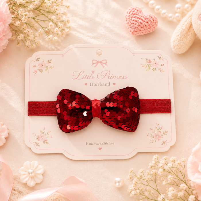 Sparkle Bow Headband